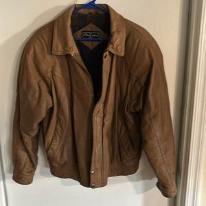 Peter England Men’s Leather Jacket in size medium